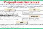 Prepositional phrases in English explained with examples for better understanding.
