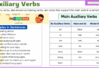 Auxiliary Verbs in English: Definitions and Examples